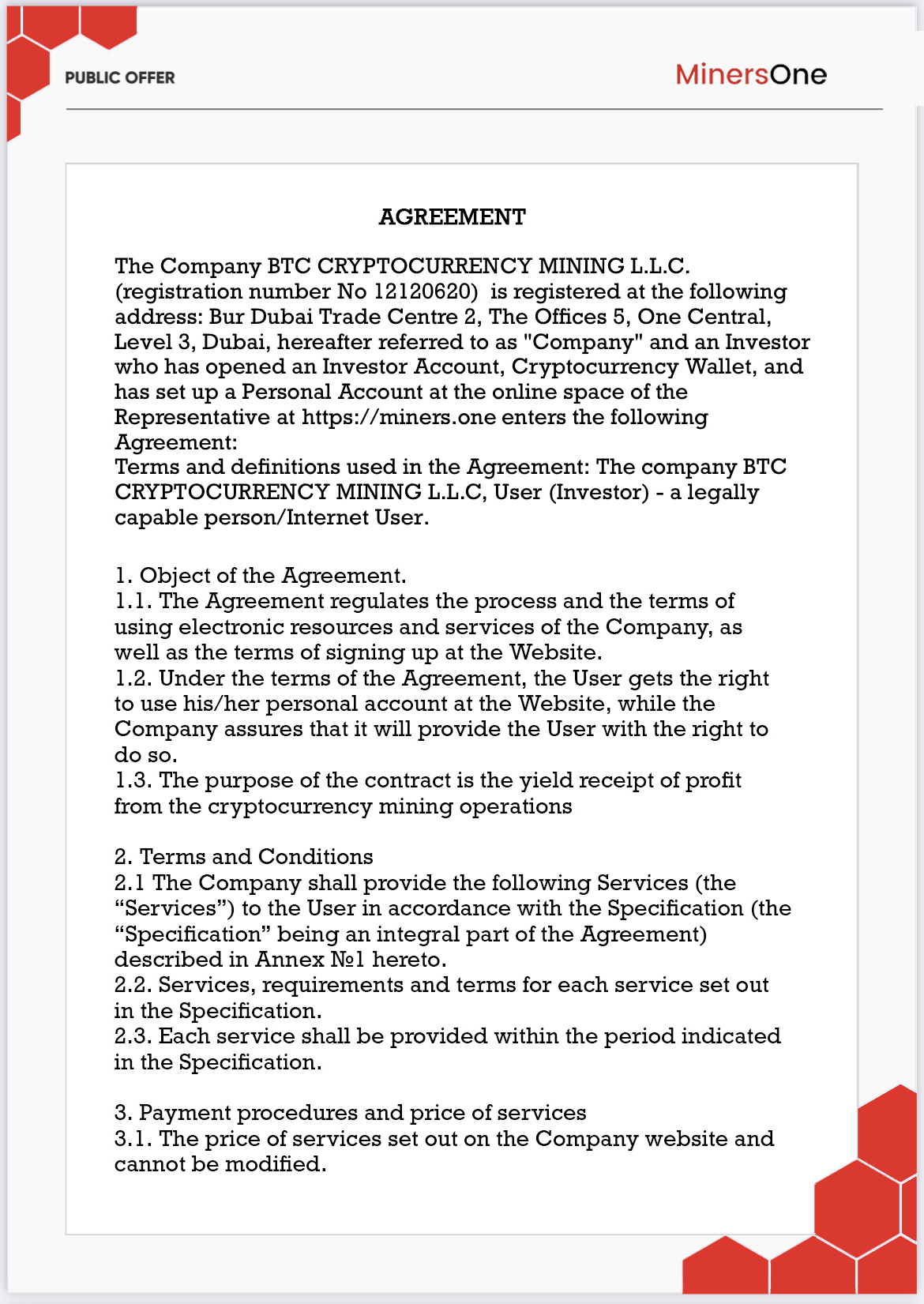 Public Offer Document #2